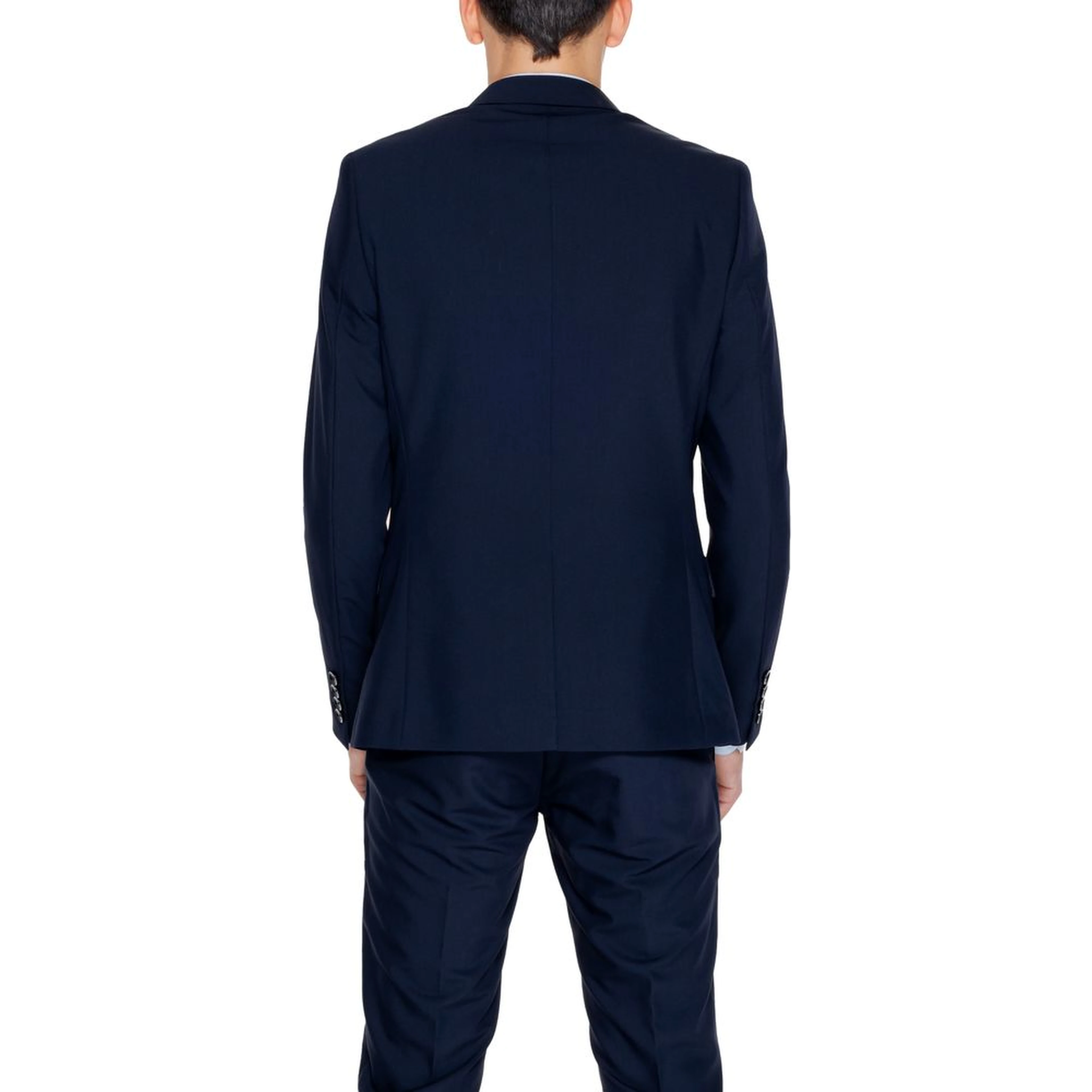 Blue Polyester Blazer