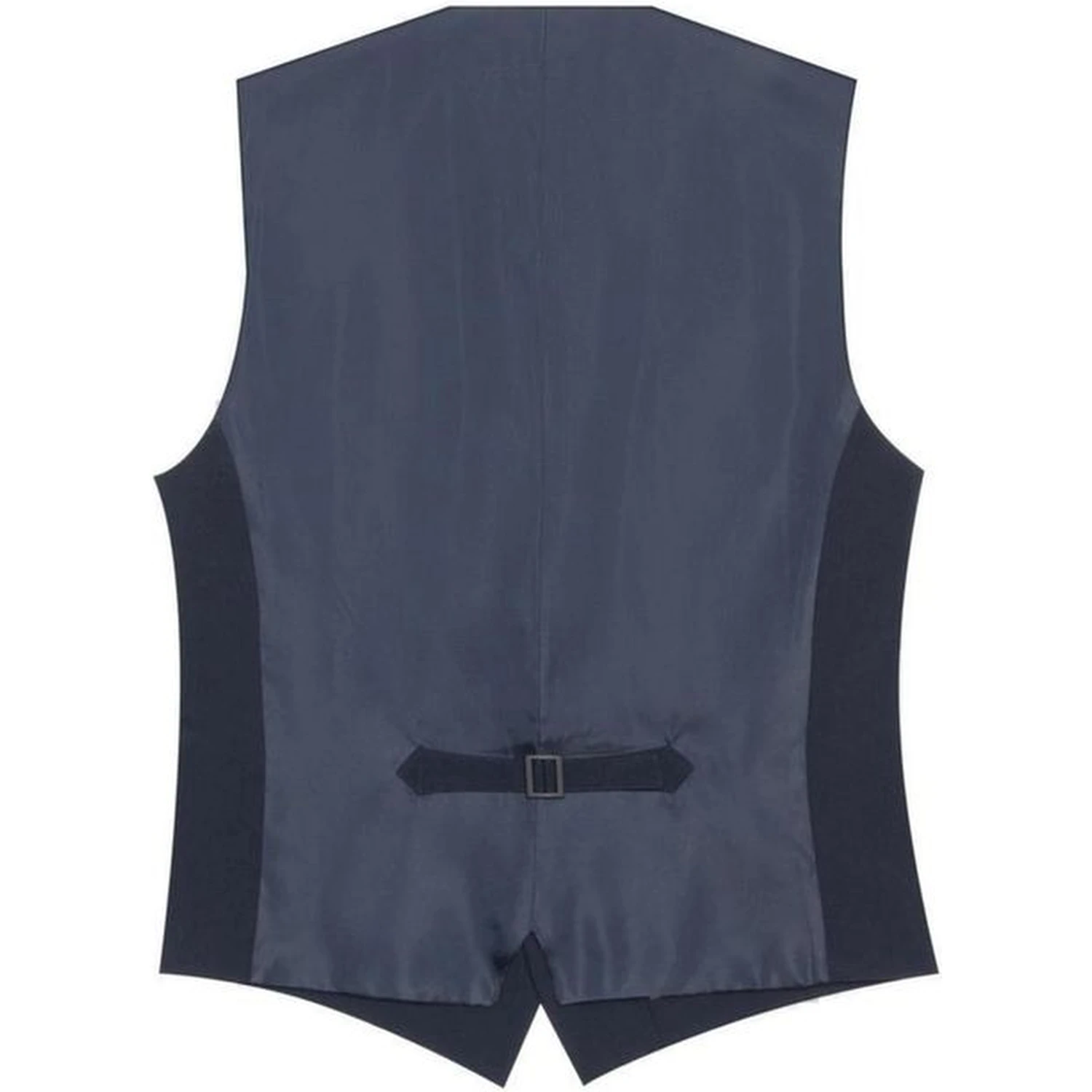 Blue Polyester Waistcoat