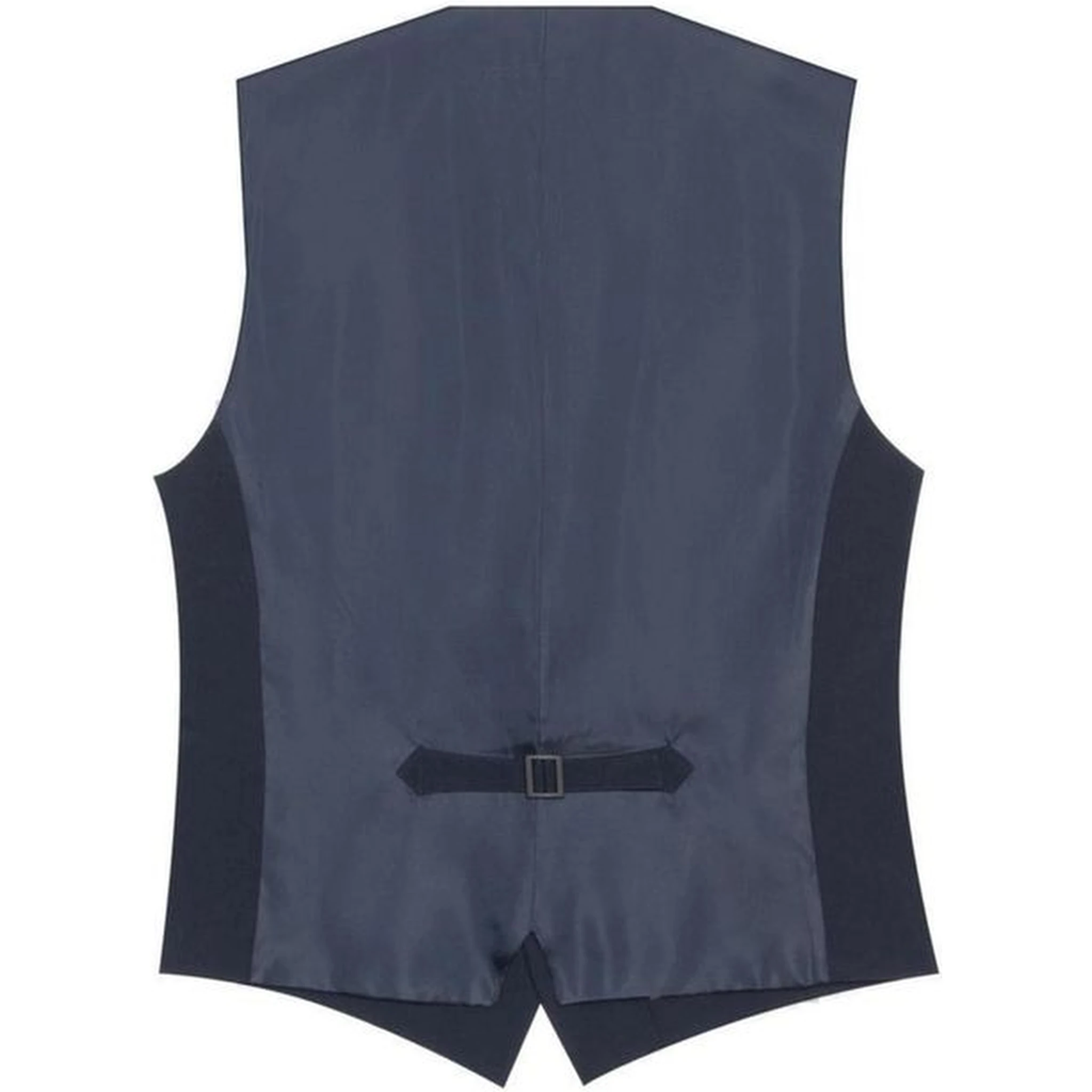 Blue Polyester Waistcoat