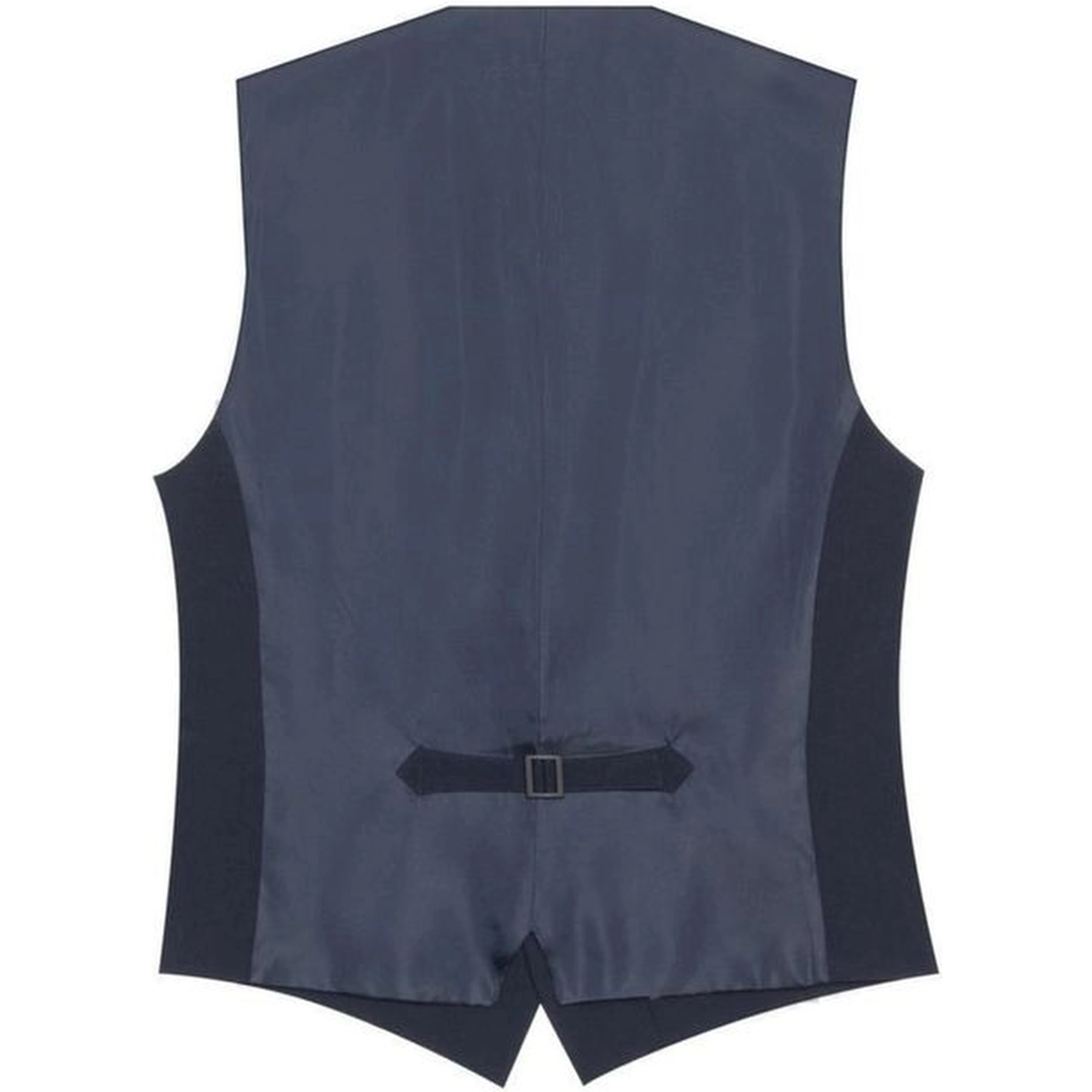 Blue Polyester Waistcoat
