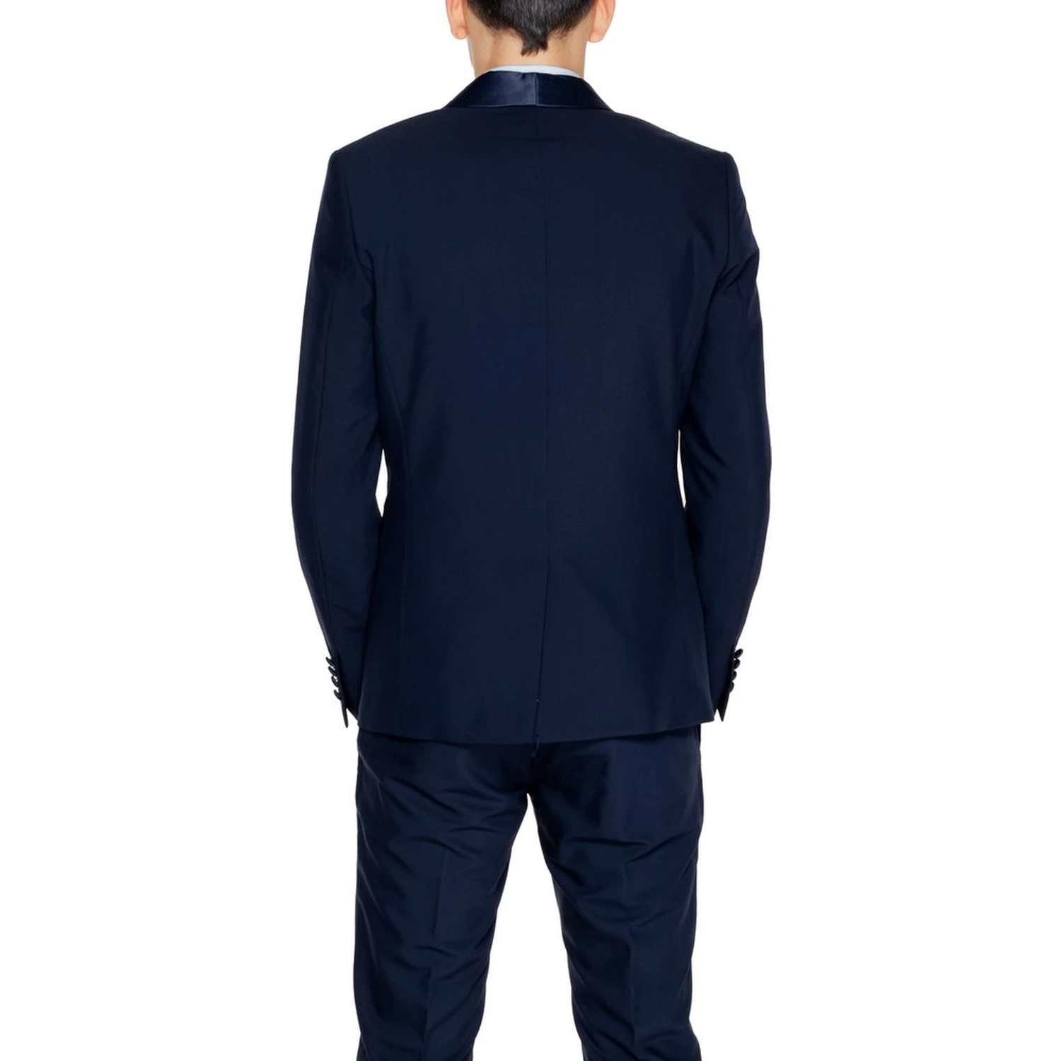 Blue Polyester Blazer