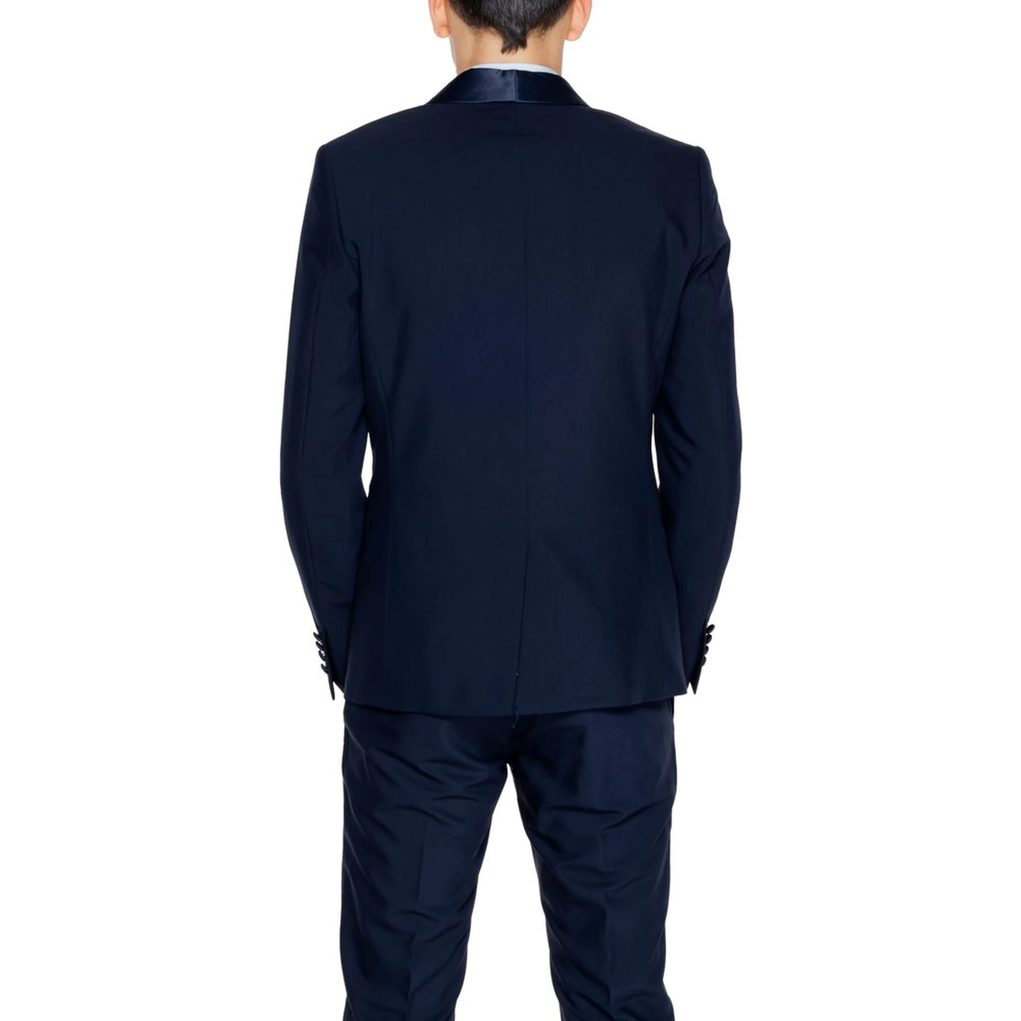 Blue Polyester Blazer