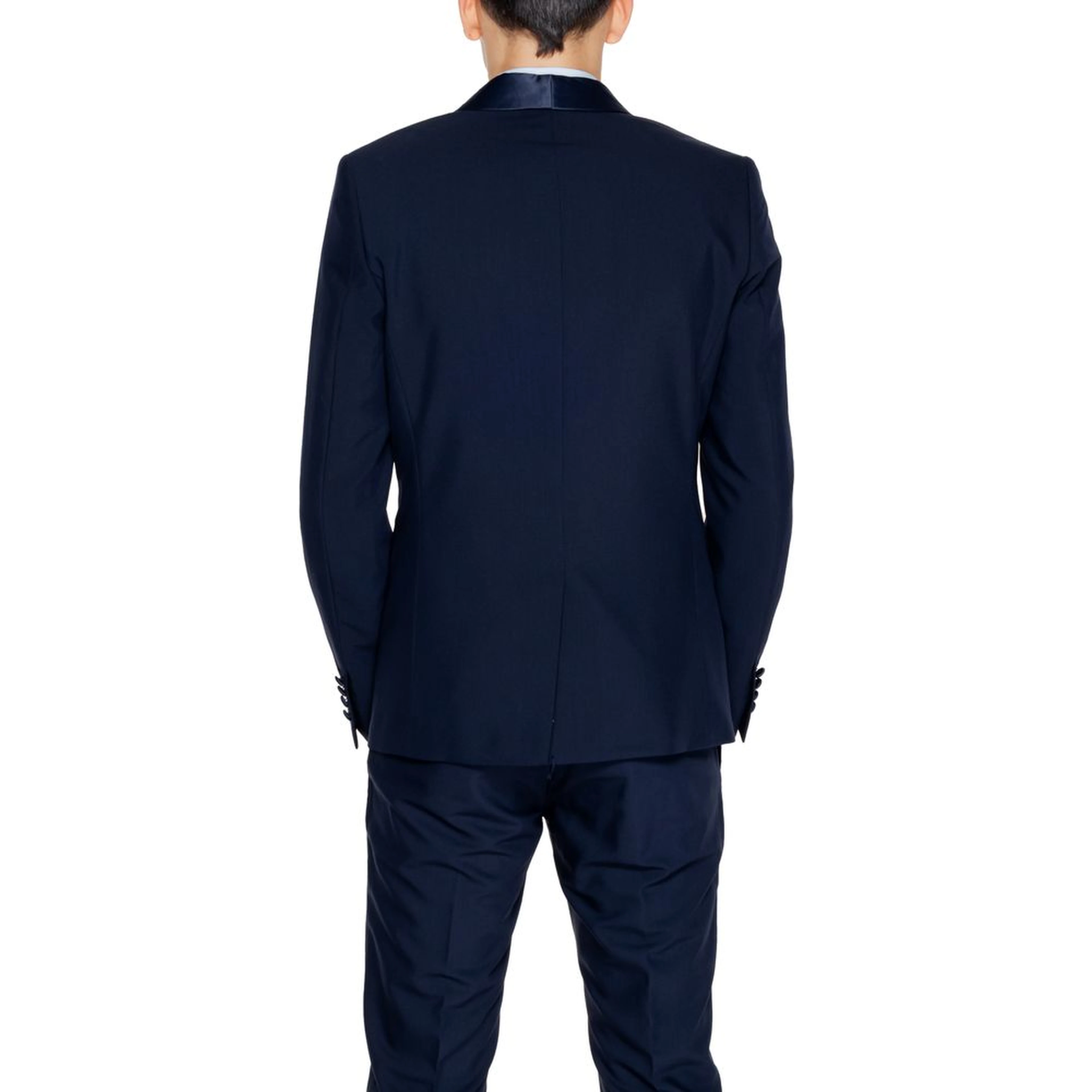 Blue Polyester Blazer