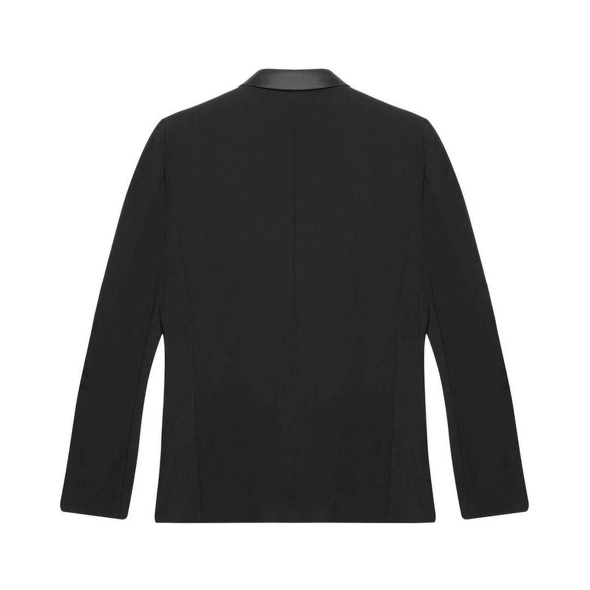 Black Polyester Blazer