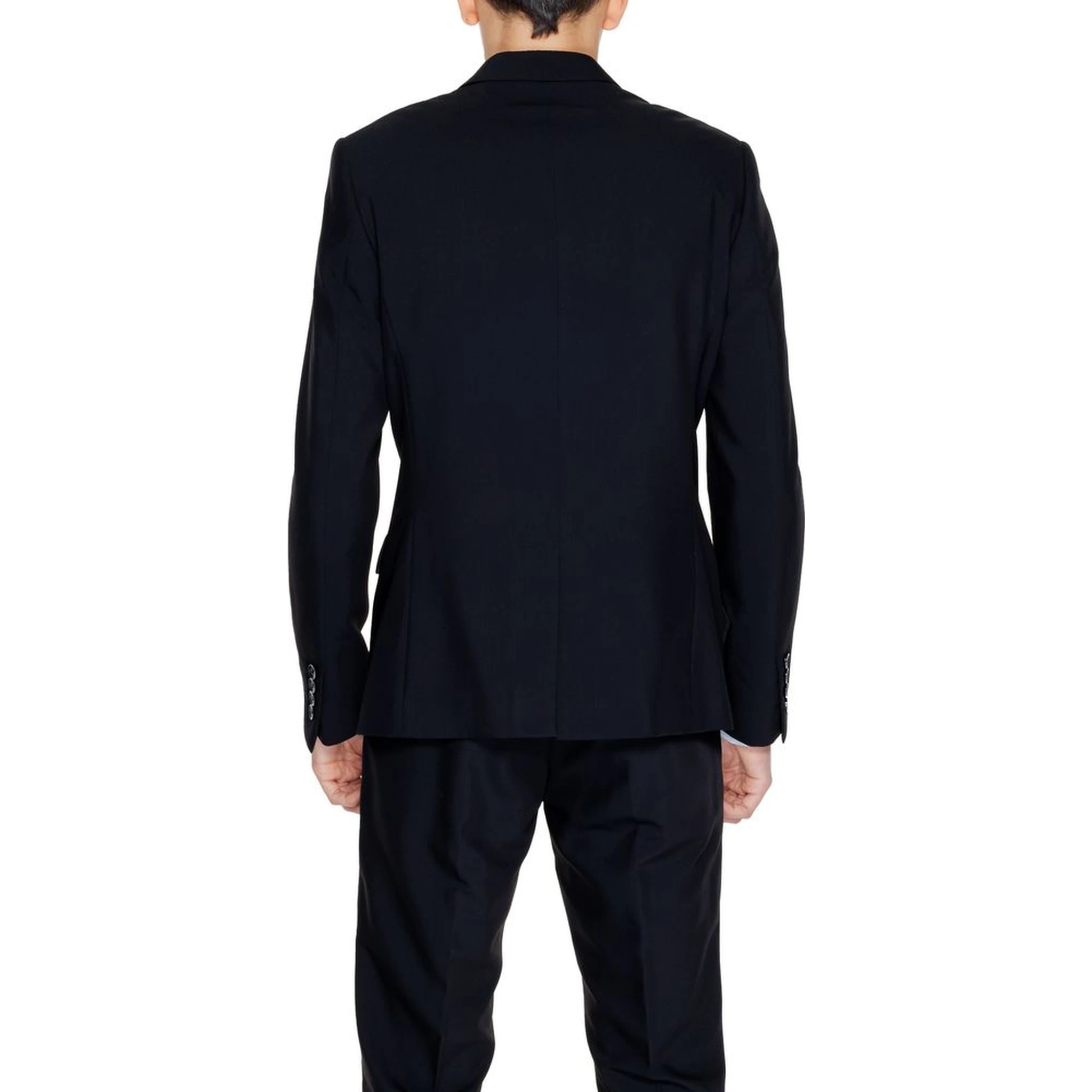 Black Polyester Blazer