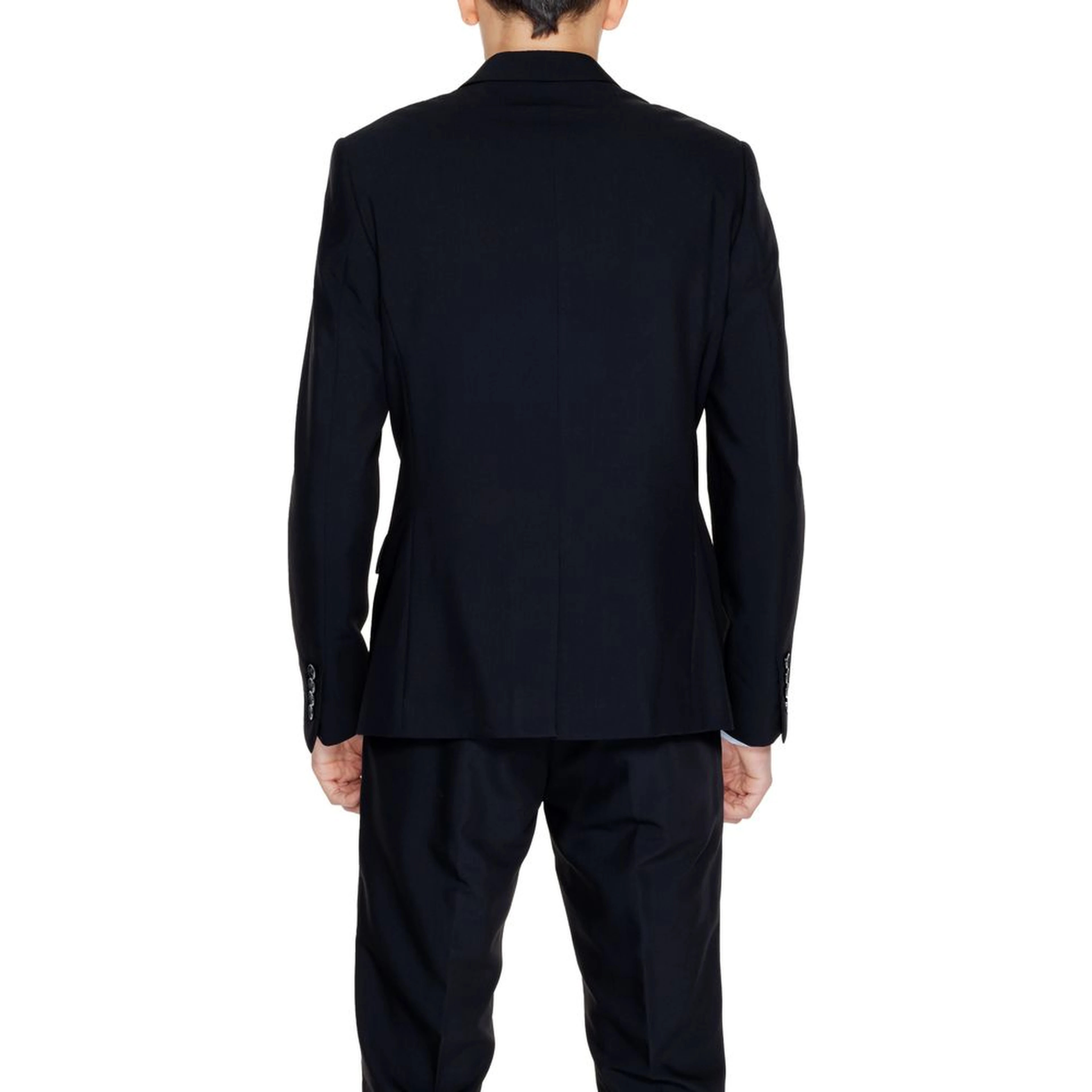 Black Polyester Blazer