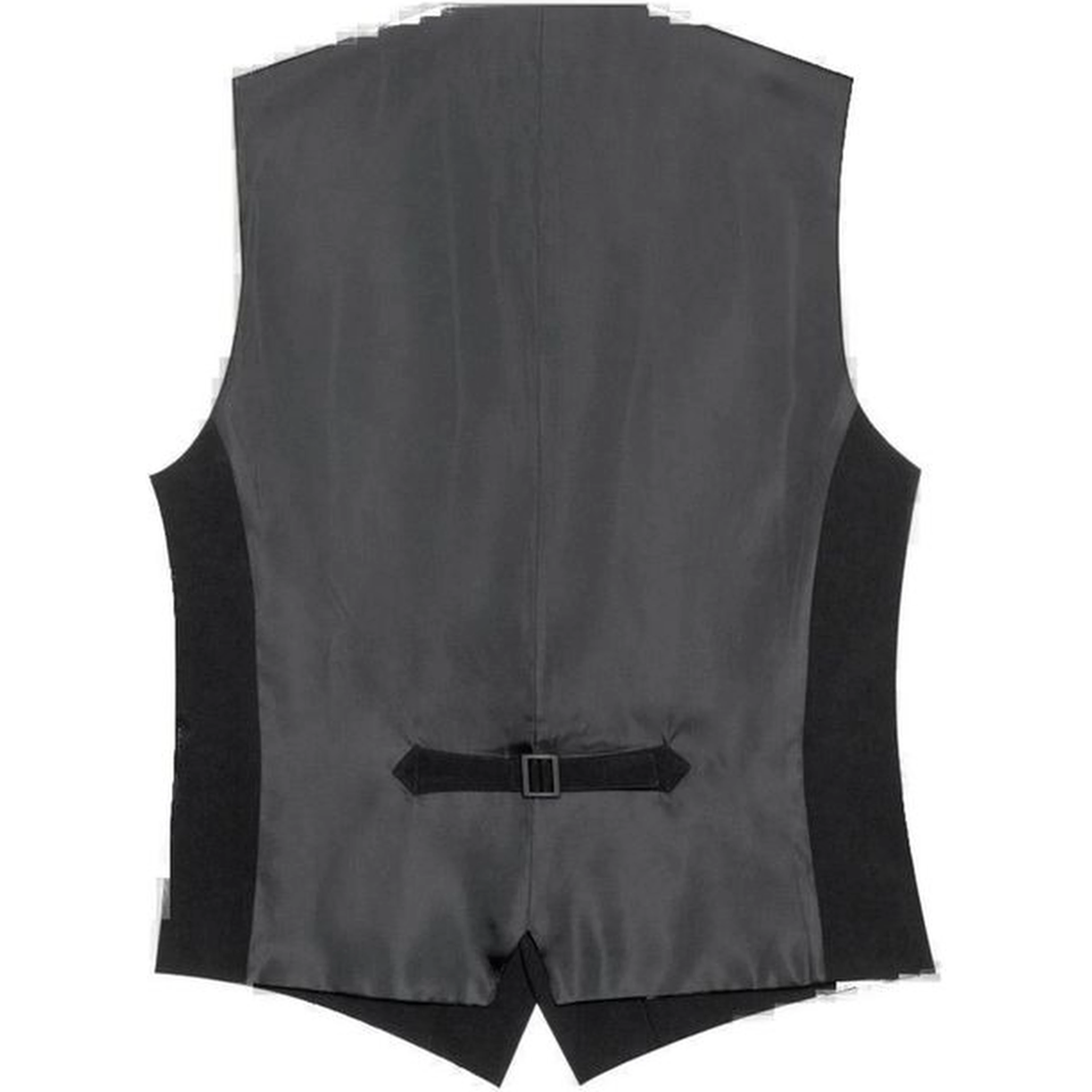 Black Polyester Waistcoat