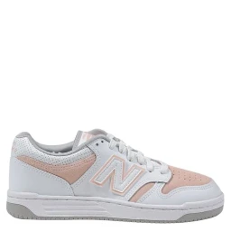 Pink Leather Sneakers
