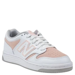 Pink Leather Sneakers