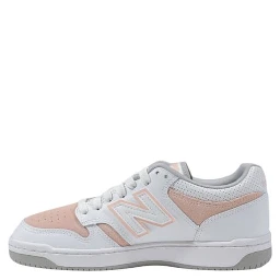 Pink Leather Sneakers