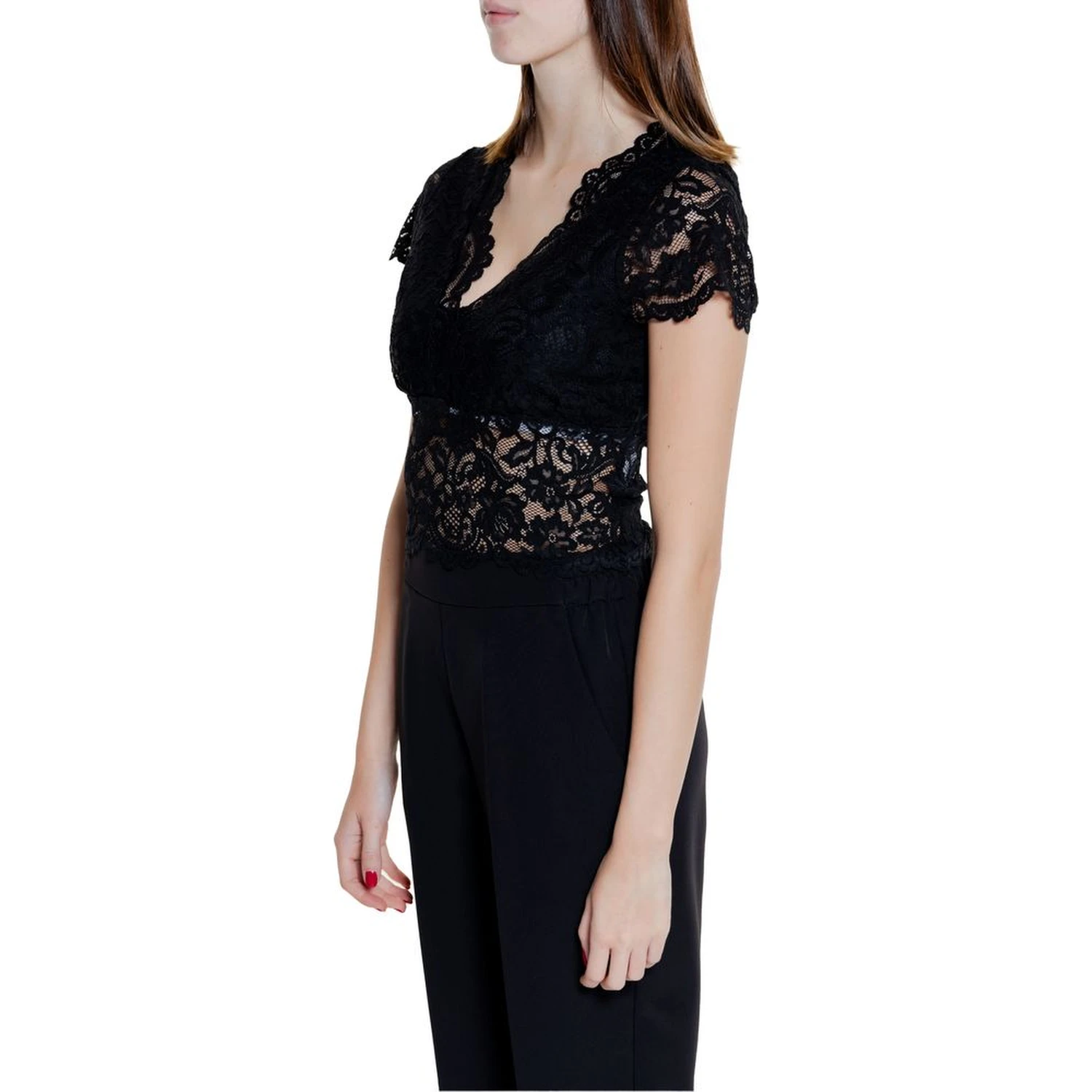 Black Polyamide Top