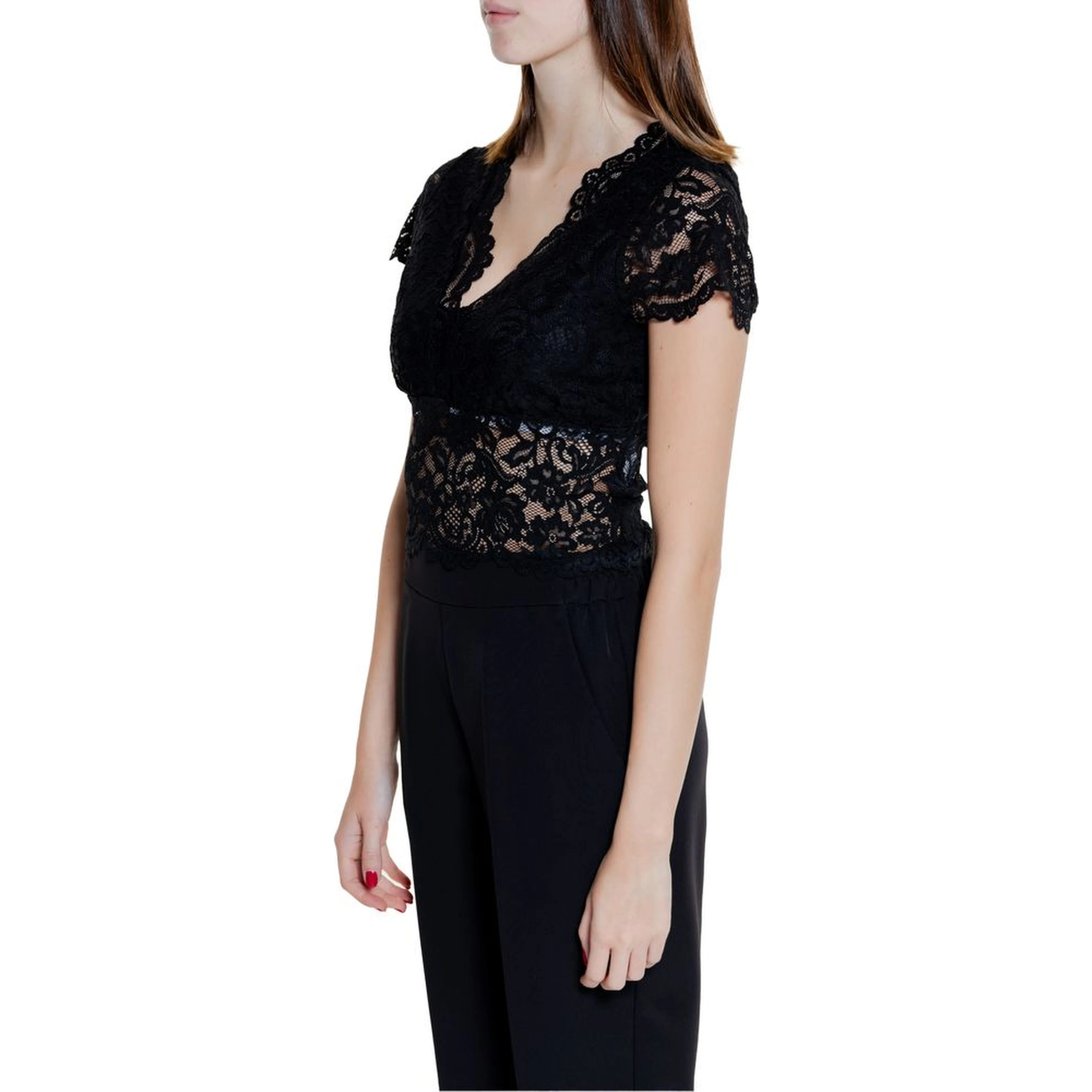 Black Polyamide Top