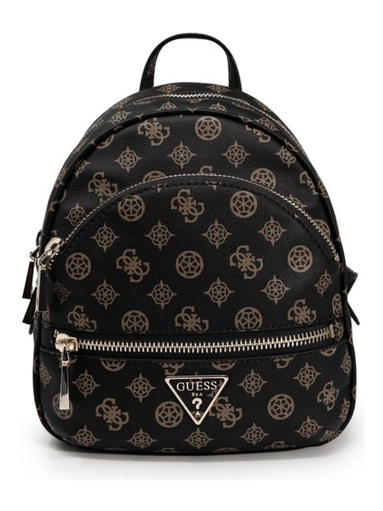 Brown Polyethylene Backpack