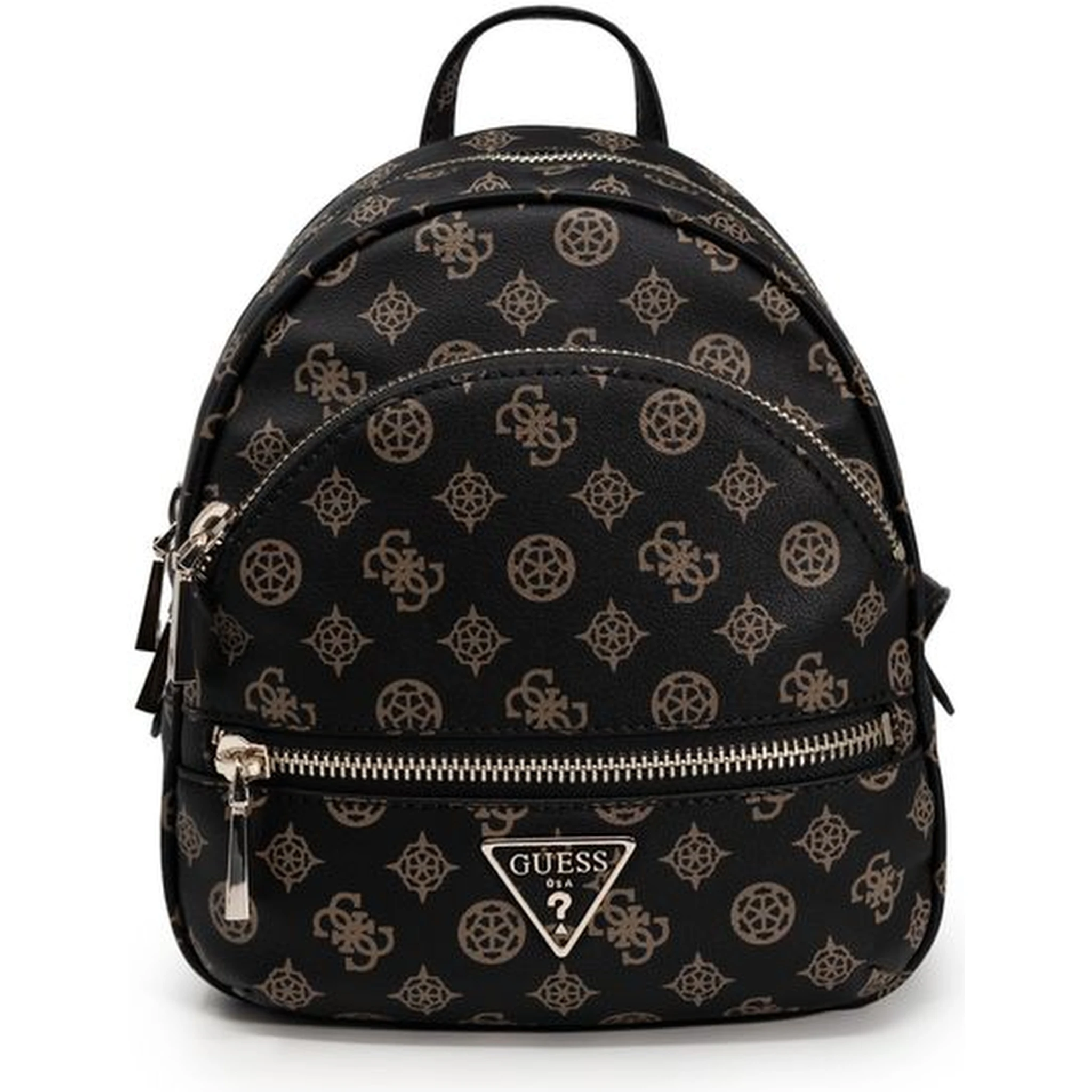 Brown Polyethylene Backpack