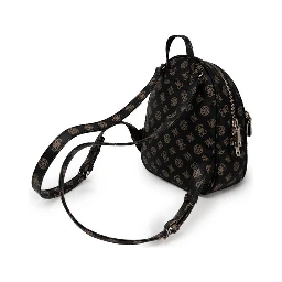 Brown Polyethylene Backpack