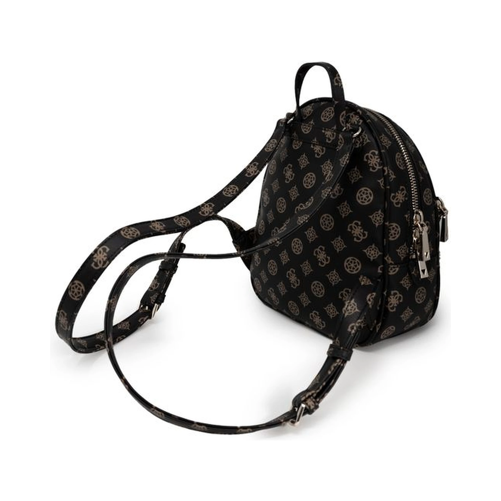 Brown Polyethylene Backpack