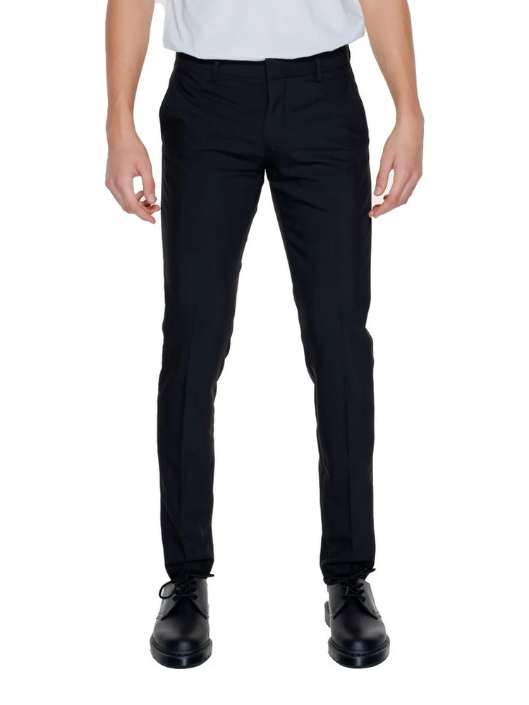 Black Polyester Pant