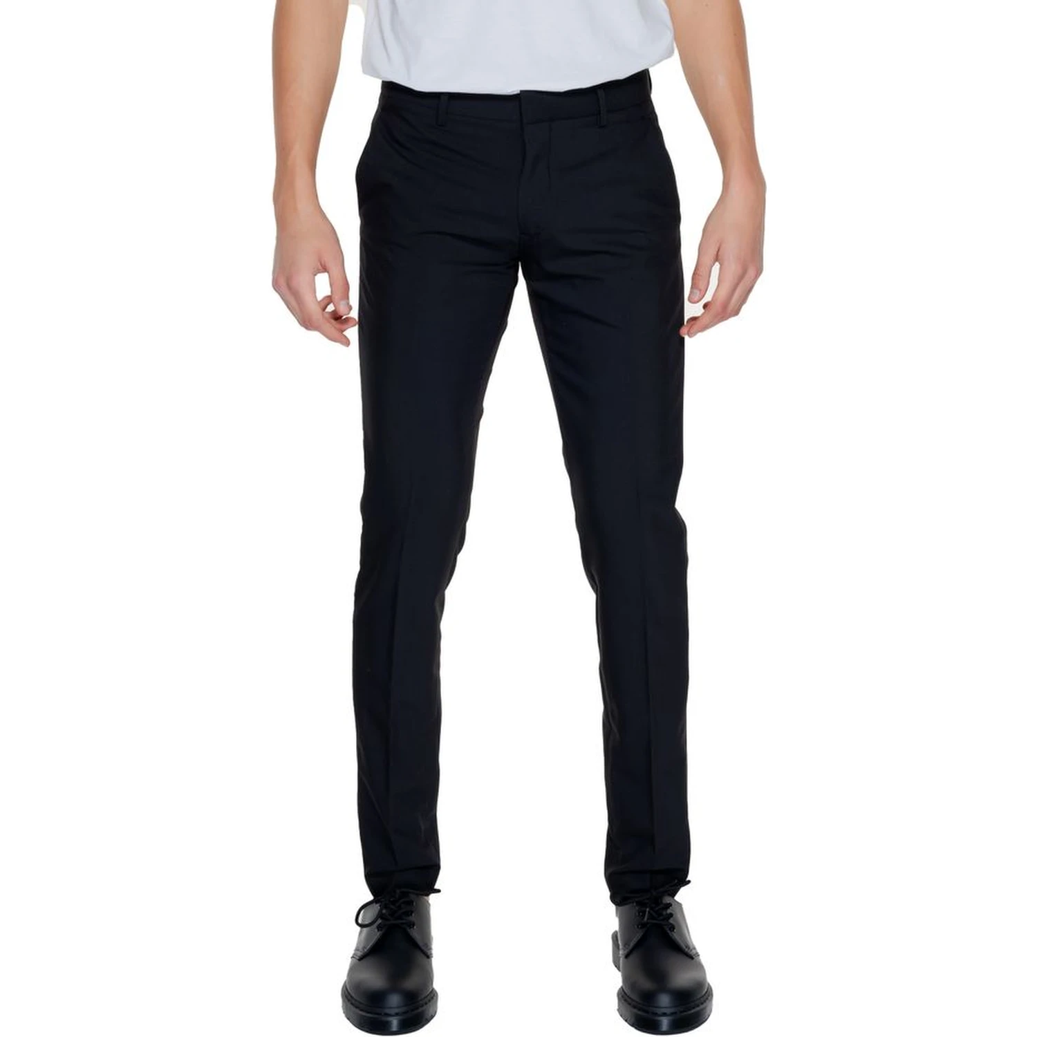 Black Polyester Pant