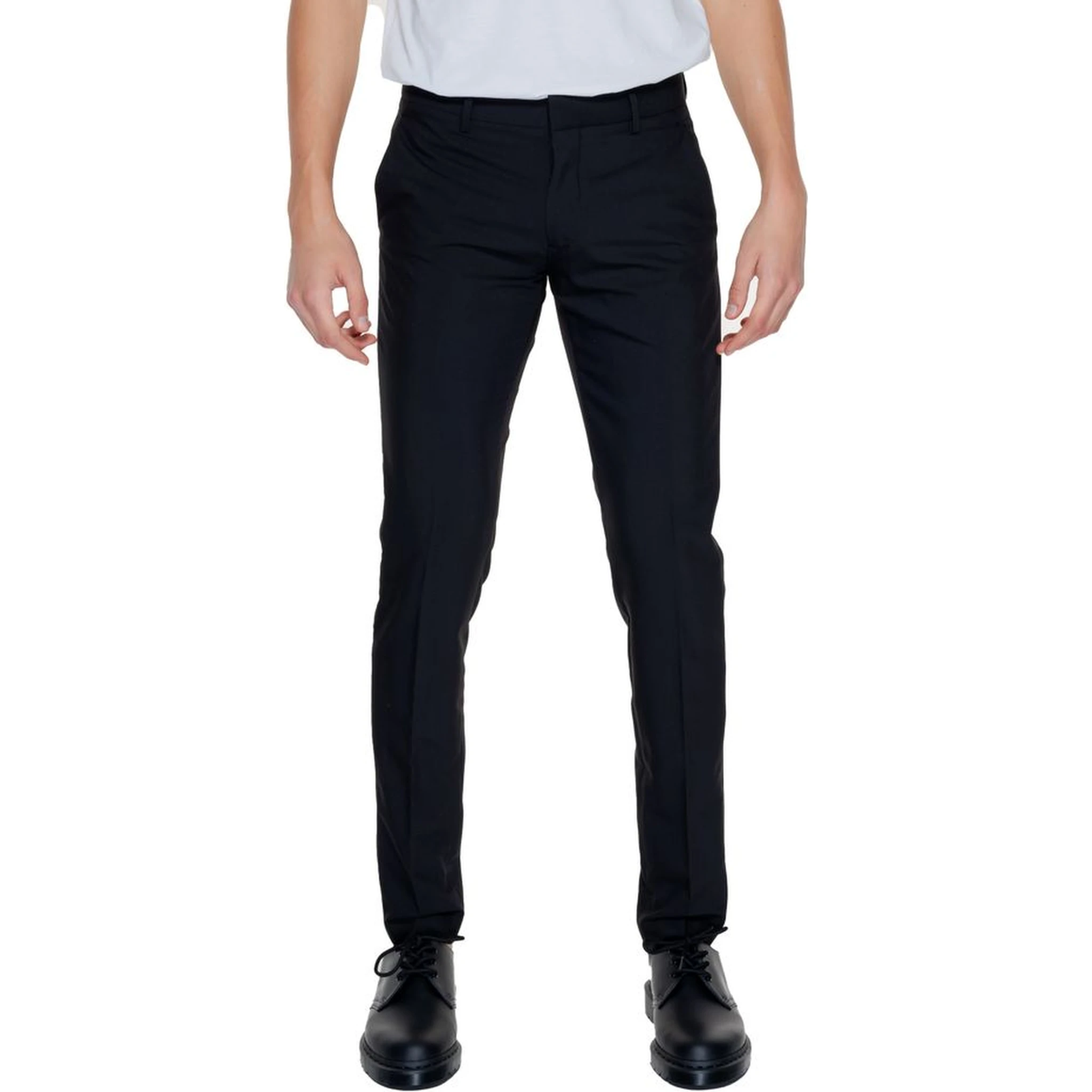 Black Polyester Pant