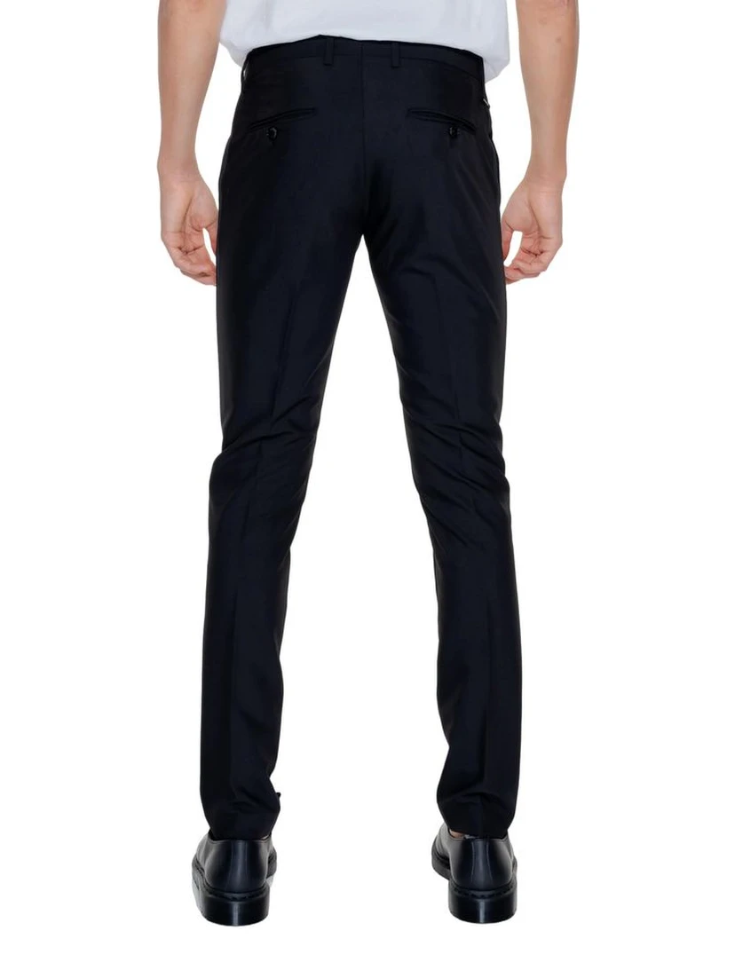 Black Polyester Pant