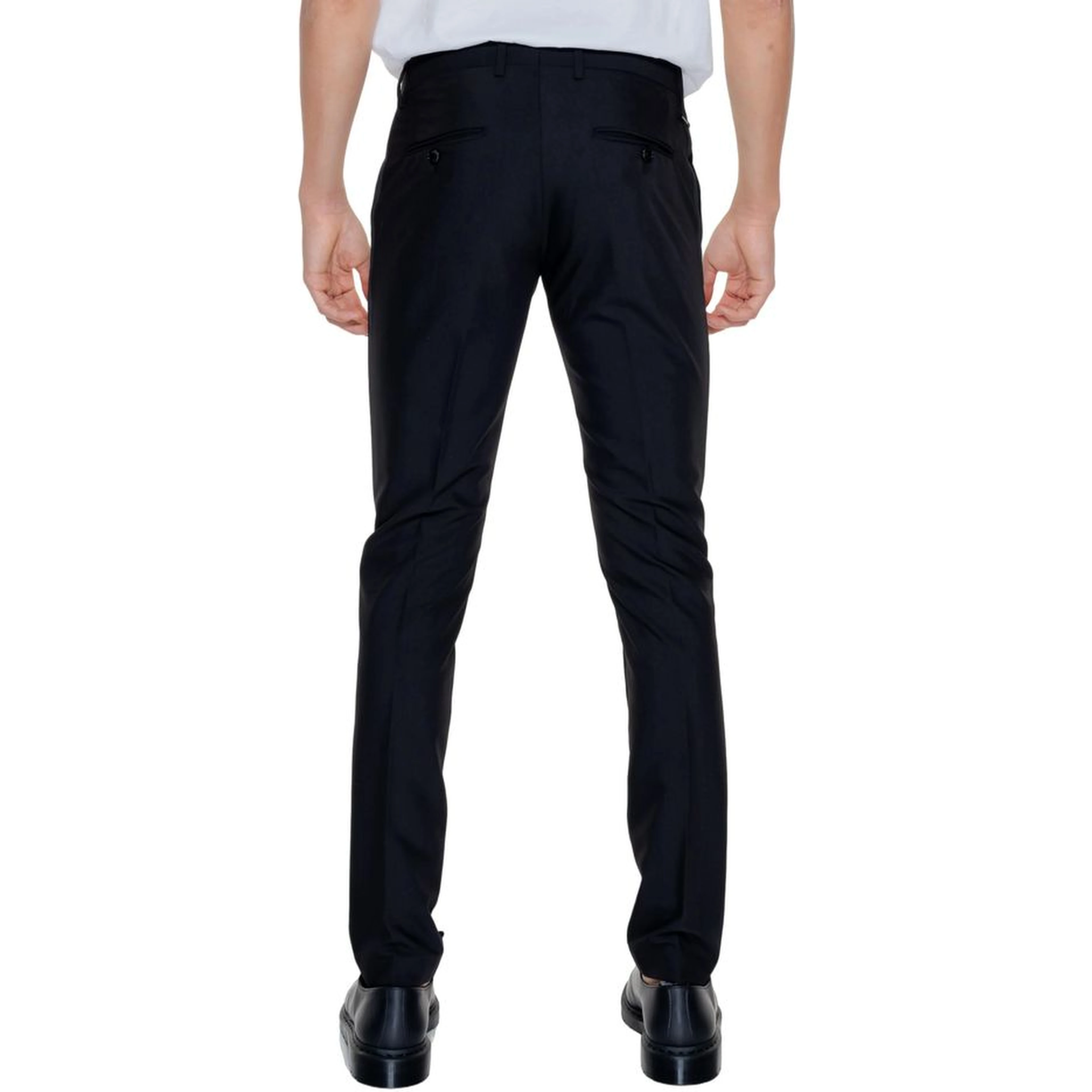 Black Polyester Pant
