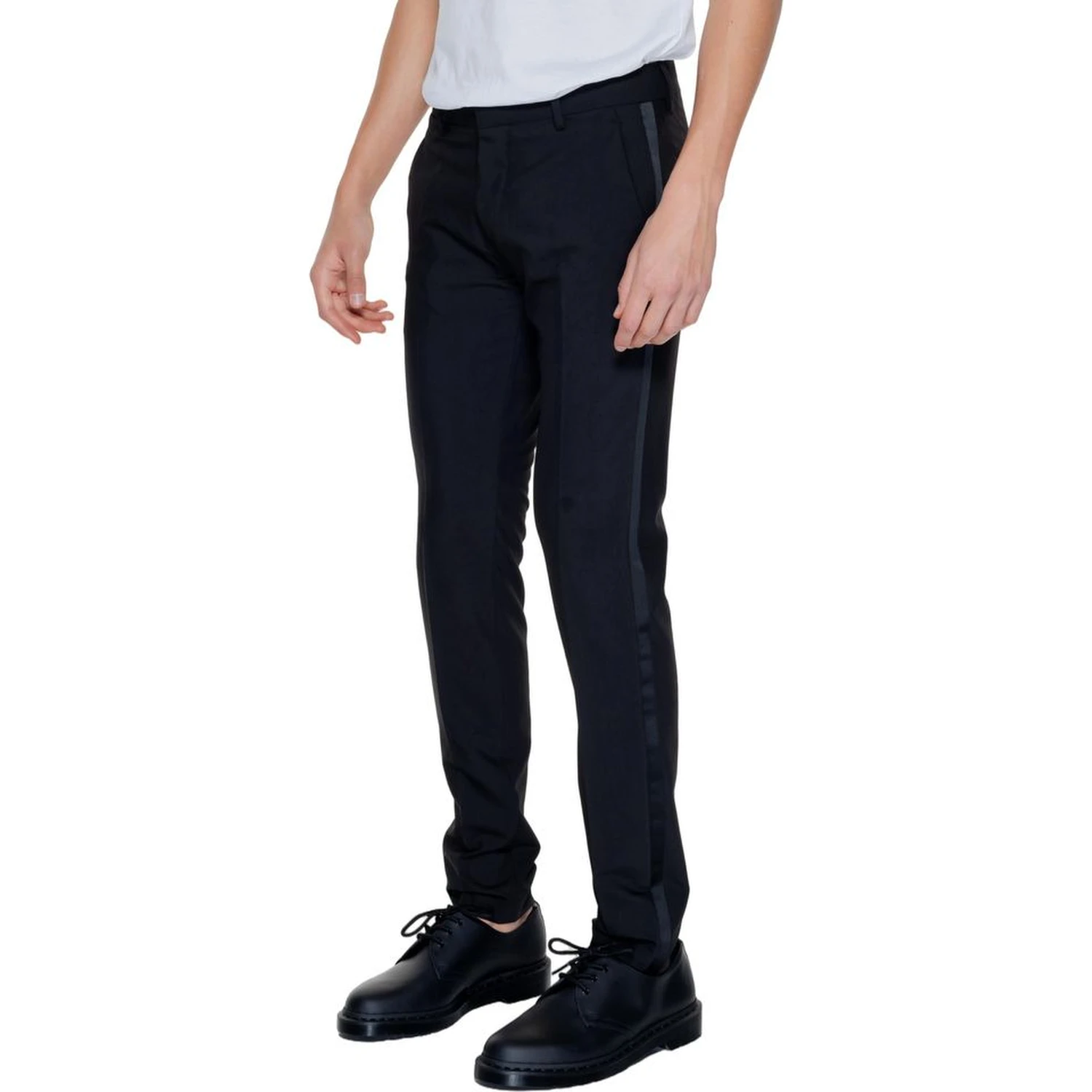 Black Polyester Pant
