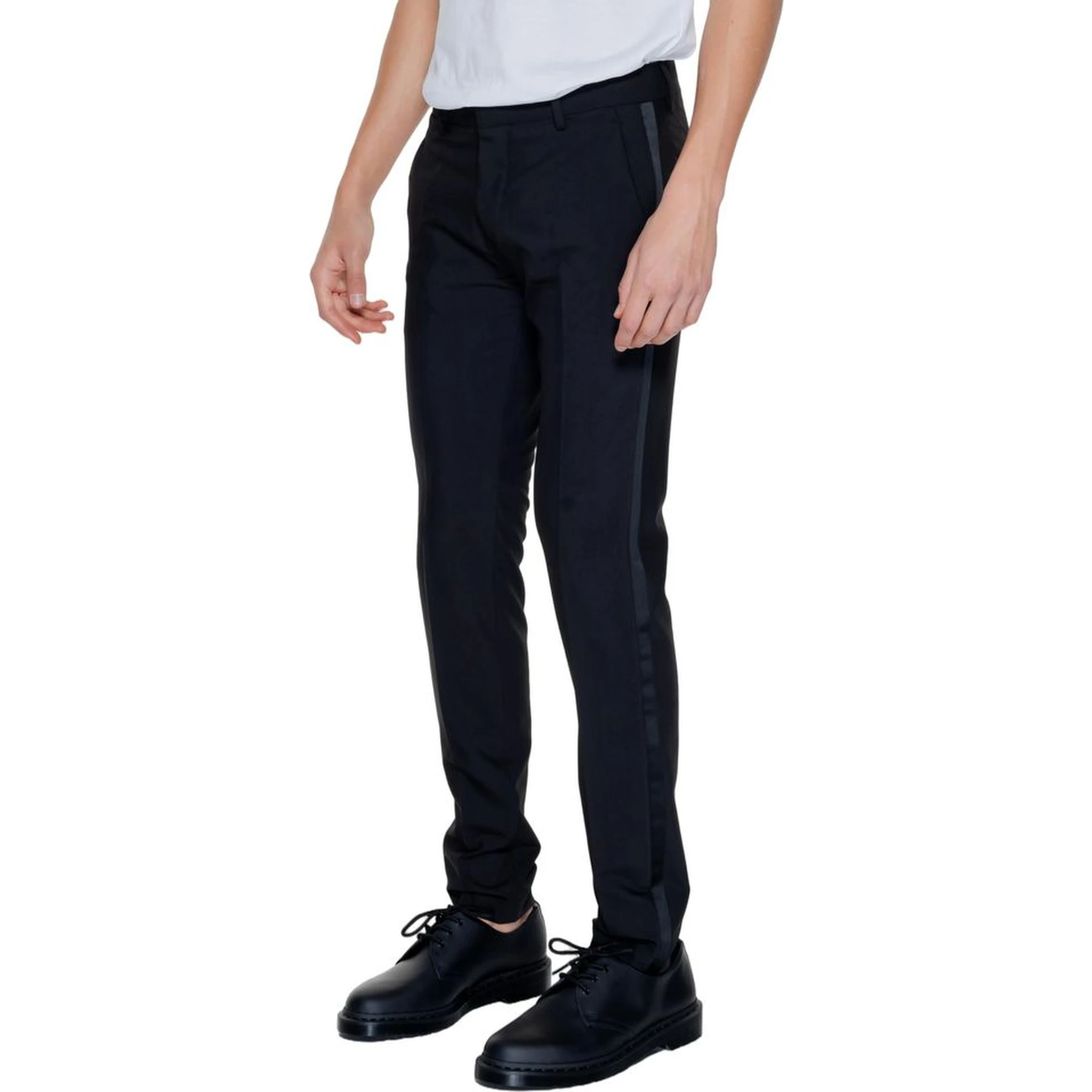 Black Polyester Pant