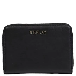 Black Polyester Wallet