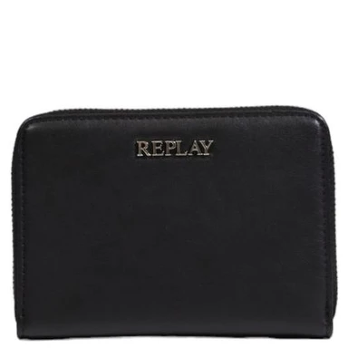 Black Polyester Wallet