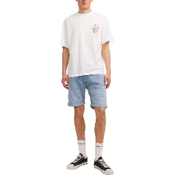 شورت برمودا قطني أزرق فاتح