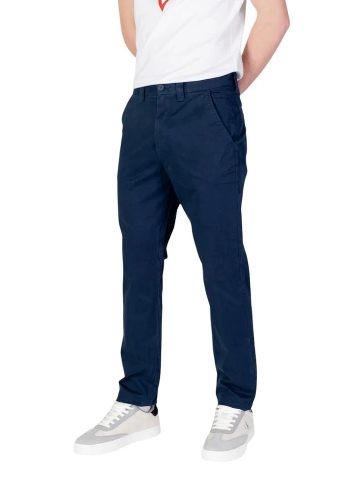 Blue Cotton Skinny Pants alternative