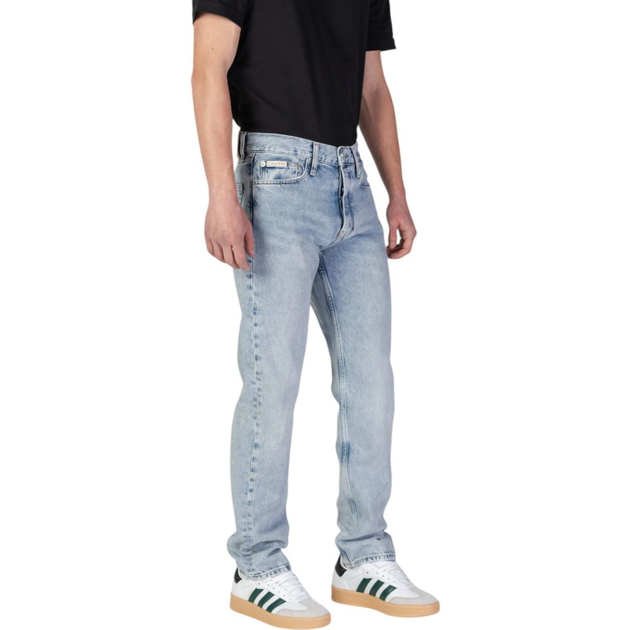 Light Blue Organic Cotton Relaxed Fit Jeans