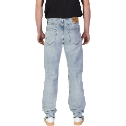 Light Blue Organic Cotton Relaxed Fit Jeans