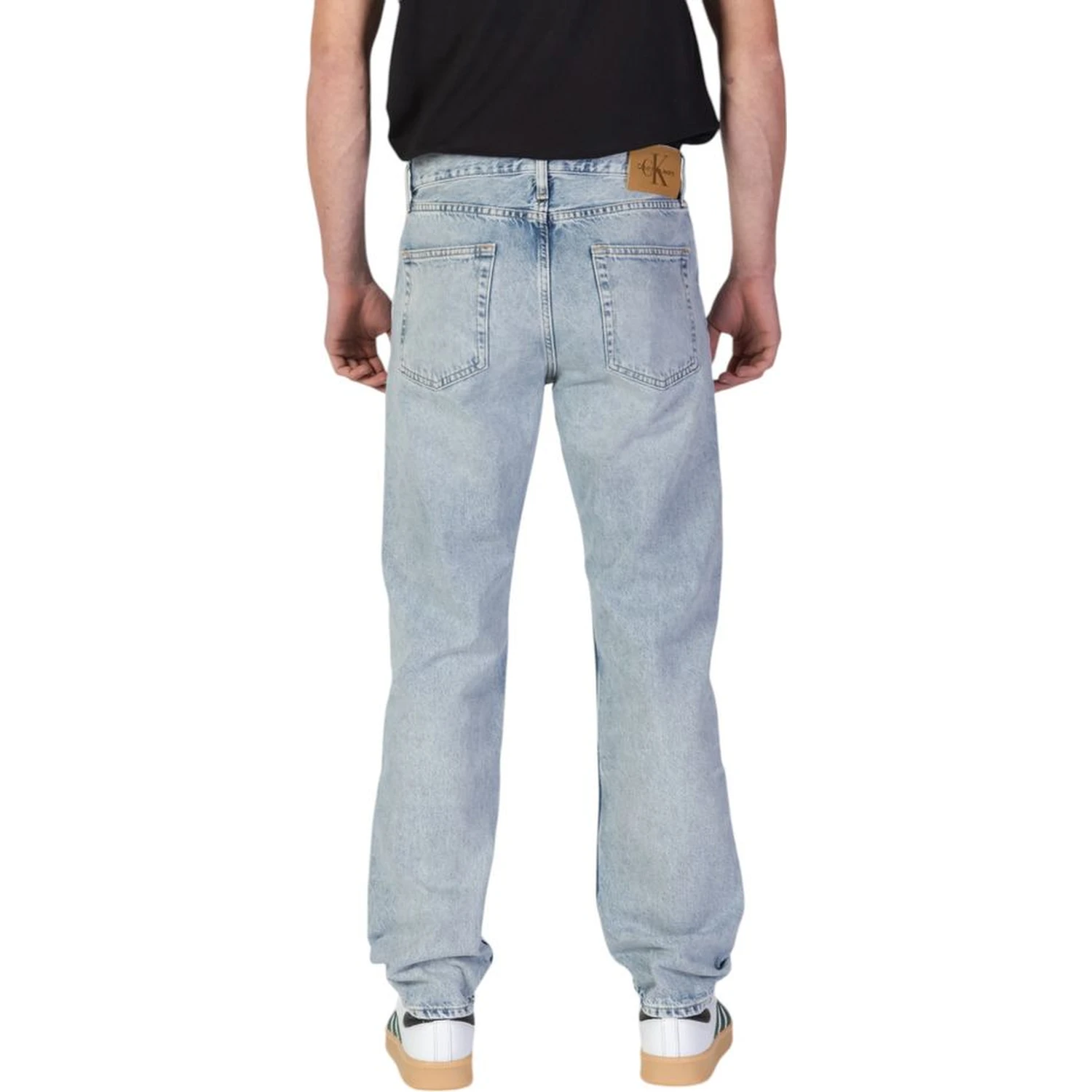 Light Blue Organic Cotton Relaxed Fit Jeans
