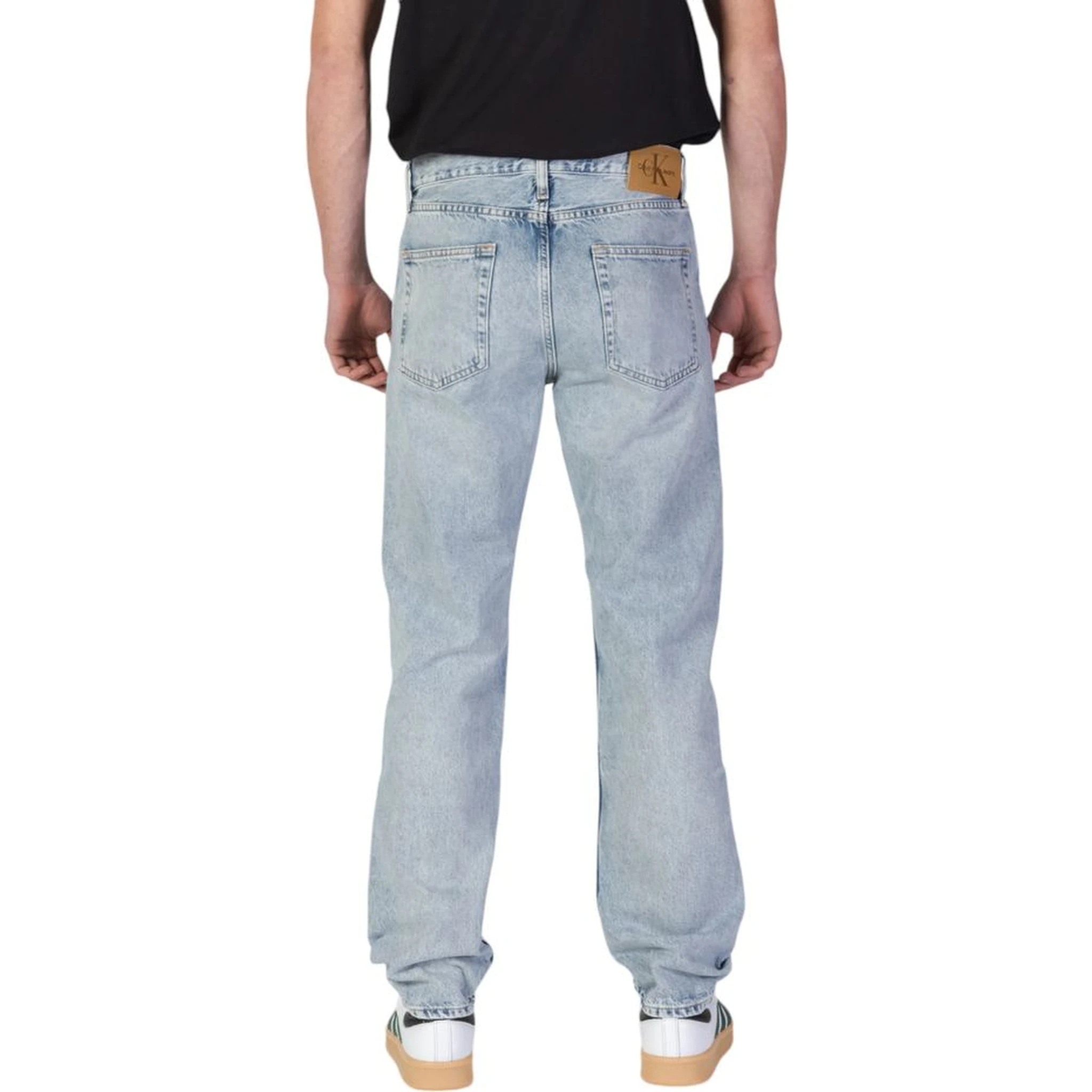 Light Blue Organic Cotton Relaxed Fit Jeans