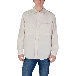Beige Recycled Cotton Shirt