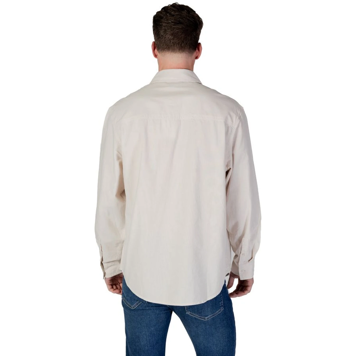 Beige Recycled Cotton Shirt