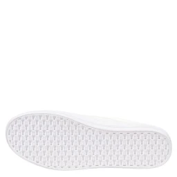 Cream Recycled Cotton Low Top Sneakers