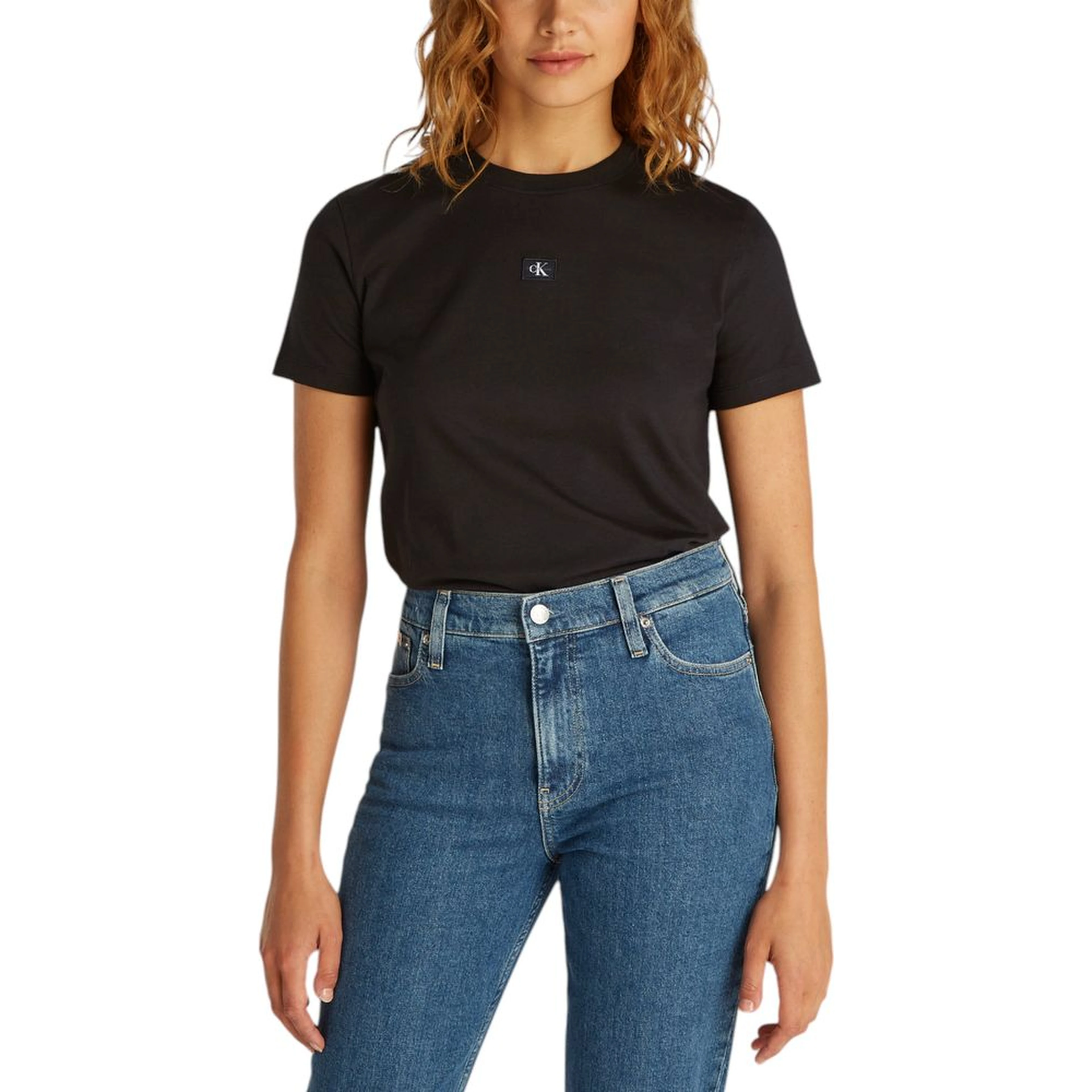 Black Recycled Cotton T-Shirt
