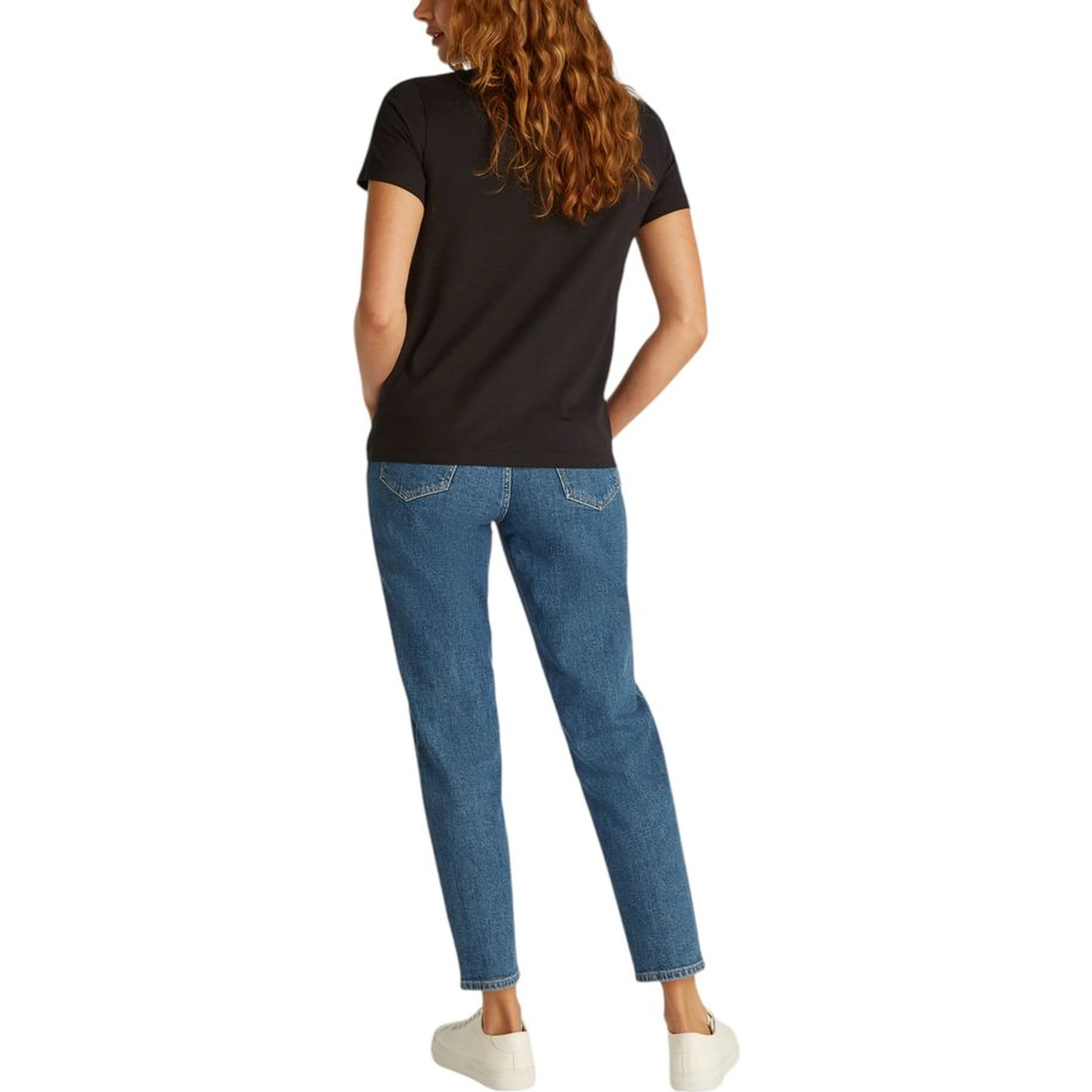 Black Recycled Cotton T-Shirt