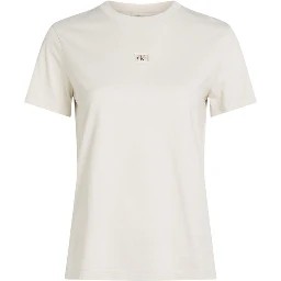 Beige Recycled Cotton T-Shirt