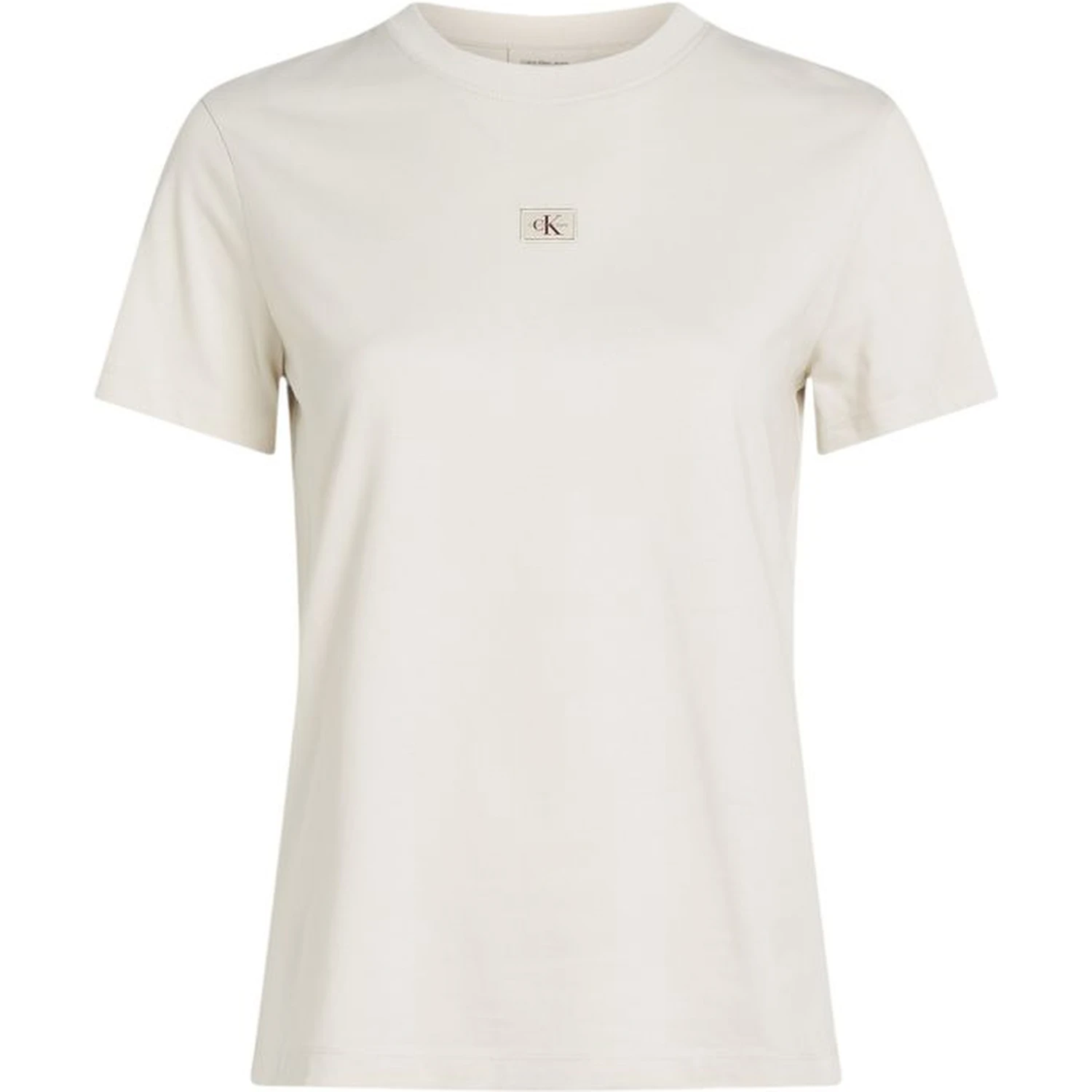 Beige Recycled Cotton T-Shirt