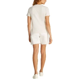 Beige Recycled Cotton T-Shirt
