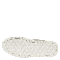 Beige Recycled Cotton Platform Sneakers
