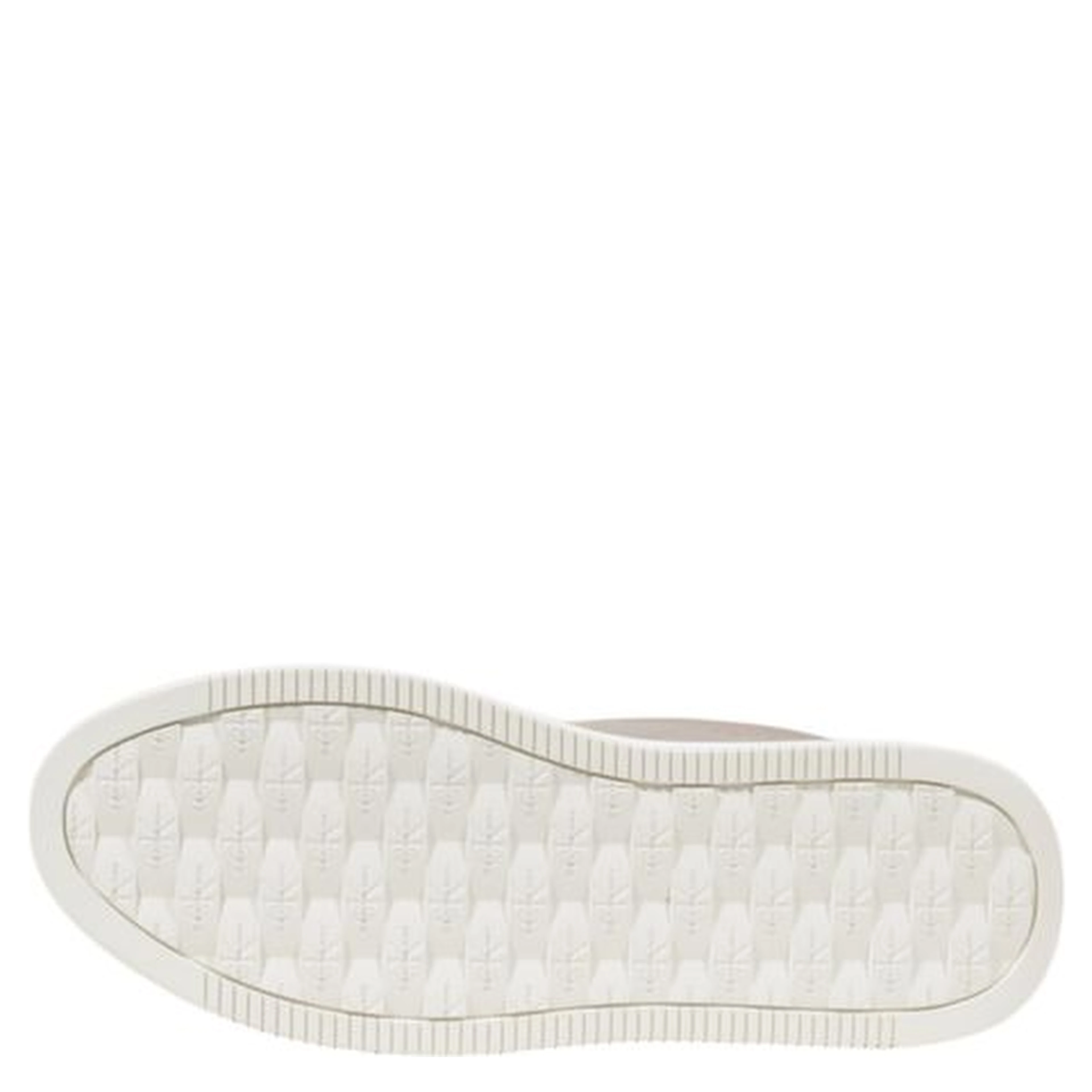 Beige Recycled Cotton Platform Sneakers