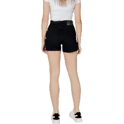 Black Cotton Shorts