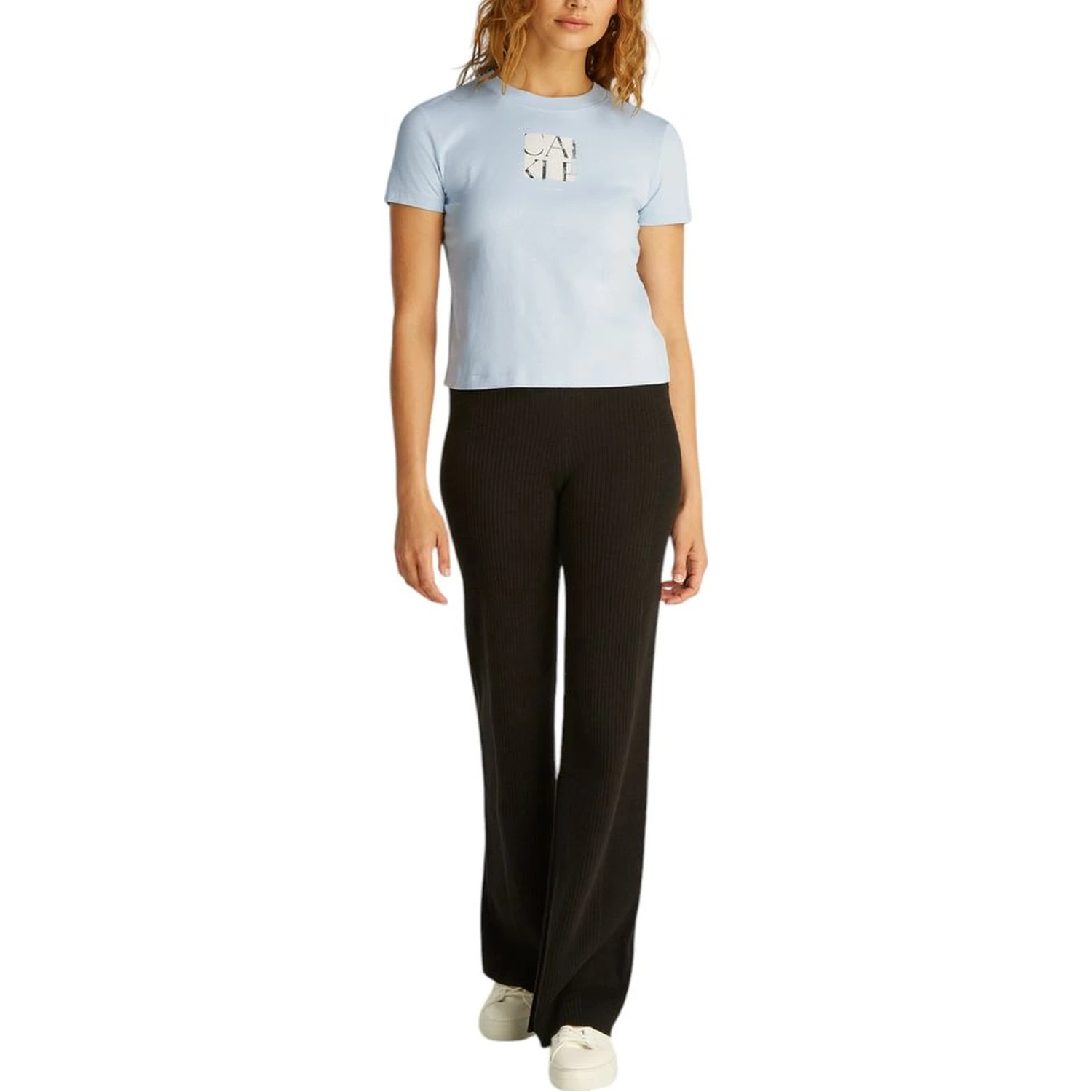 Blue Recycled Cotton T-Shirt