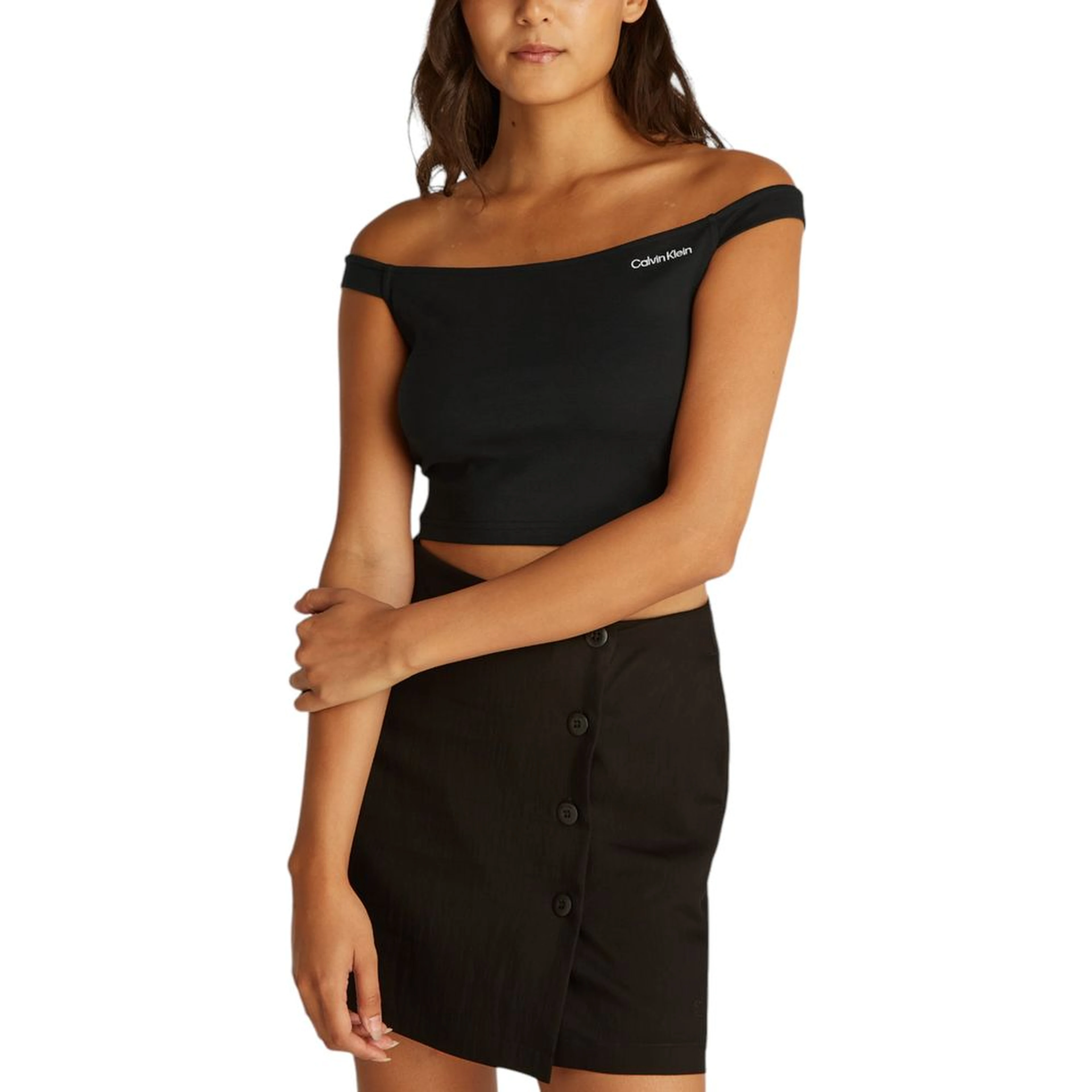 Black Viscose Top
