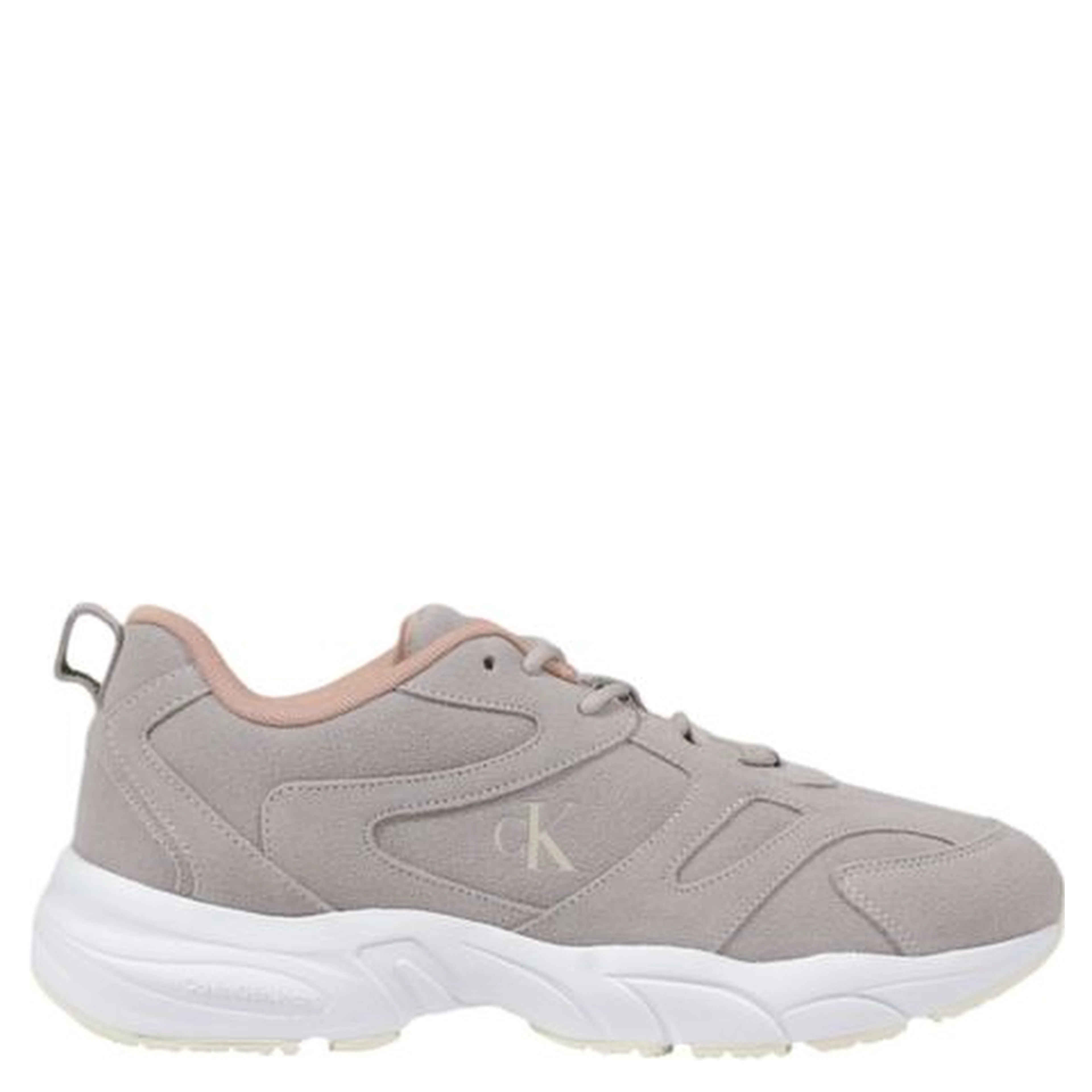 Gray Artificial Leather Athletic Sneakers