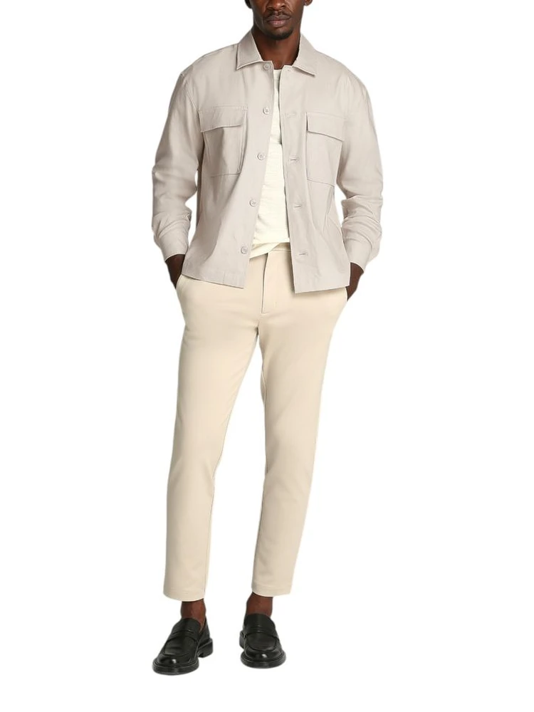 Beige Lyocell Jackets And Coat alternative